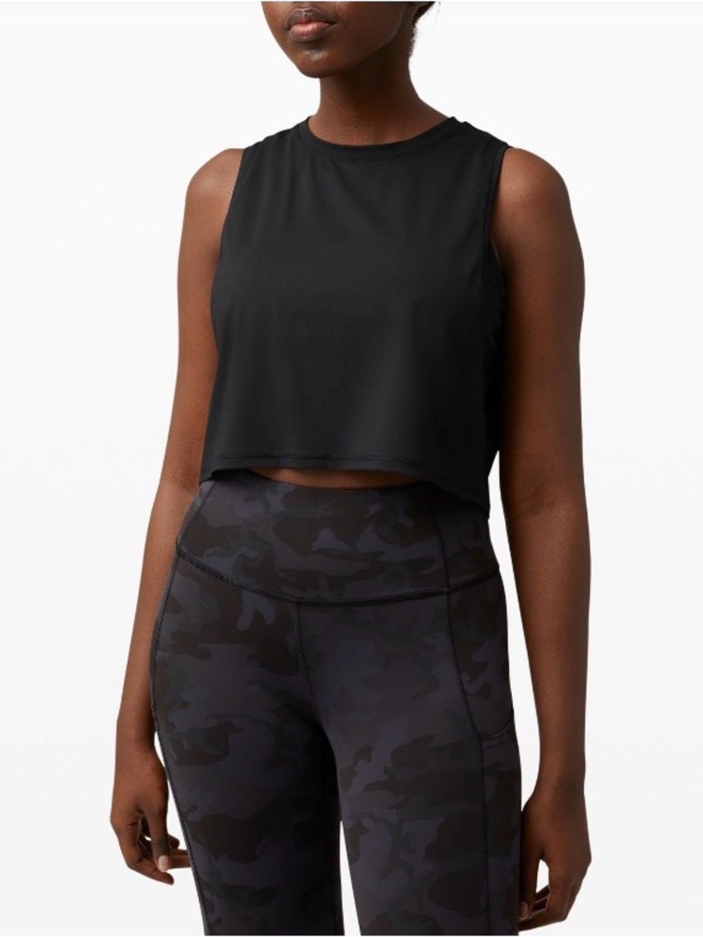 Lululemon Muscle Love Crop Tank *Tough
Black